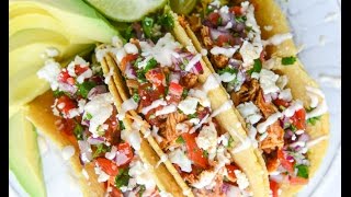 Easy Weeknight Chicken Tacos [upl. by Dunston750]