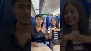 My first experience with Vande Bharat express 🚆🇮🇳❤️ shortsfeed comedy trending jamshedpur [upl. by Vachill91]