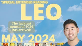 Leo May 2024  YOUR BIGGEST BREAKTHROUGH MONTH 💥🌠 Tarot Horoscope ♌️ [upl. by Hgeilhsa]