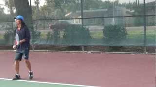 Kuerten based backhand pt 1 [upl. by Anuahsal]