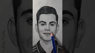 Beard drawing trick 😍❤️✍️ art artist cartoon drawing satisfying paint anime shorts kohli [upl. by Safir]