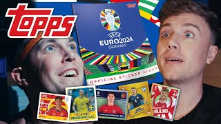 Even Roman Kemp and Chris Stark Sticker 😉  UEFA EURO24 Stickers [upl. by Aekahs]