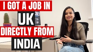 Complete process to find a job in UK from India  UK job search tips [upl. by Anha]