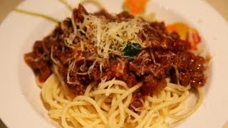 quot SPAGHETTI BOLOGNESE quot Bajias Cooking [upl. by Ryle]