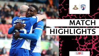 HIGHLIGHTS  Doncaster Rovers 03 Spireites [upl. by Anitneuq281]