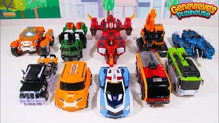 Best Toy Learning Videos for Kids  Learn Vehicle Names with Transforming Robots [upl. by Thatcher]