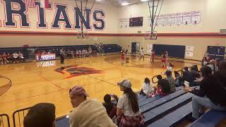 Girls Basketball Woodcreek Jr High A Team vs Seven Lakes Jr High 1st Half [upl. by Llehctim]