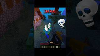 Minecraft Bedrock Vs Java Meme 💀 [upl. by Genevieve]