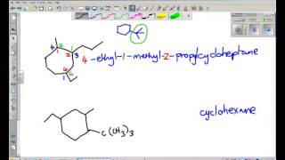 naming cycloalkanes [upl. by Deborath]