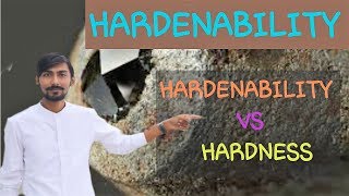 HINDI HARDENABILITY  HARDNESS vs HARDENABILITY  SCIENCE BEHIND HARDENABILITY amp HARDNESS [upl. by Bainter341]