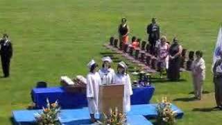 Winthrop High School Graduation 2005 National Anthem [upl. by Aleibarg864]