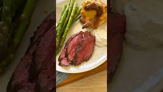 Rosemary Beef Tenderloin with Horseradish Cream [upl. by Otha967]