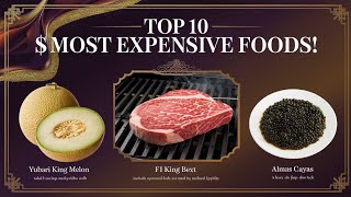 Most Expensive Foods in the World  Luxurious Delicacies You Must Know [upl. by Accem]