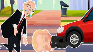 Oh No Boss Baby please wake up Dont leave me  THE BOSS BABY Back in the crib [upl. by Dronski]