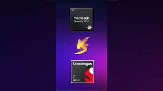 Dimensity 7350 vs Snapdragon 7 Gen 3 techype gamingprocessor [upl. by Lsiel]