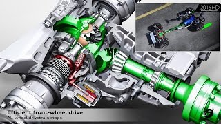 2018 Audi Q5 quattro Ultra  HOW WORKS the New CENTRE LOCK  DIFFERENTIAL AWD Audi Old Torsen [upl. by Ulla68]