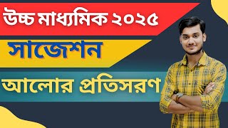 Physics সাজেশন  2025 HS  আলোর প্রতিসরণ  CLASS 12  BONG PHYSICS  WBCHSE [upl. by Ingles]