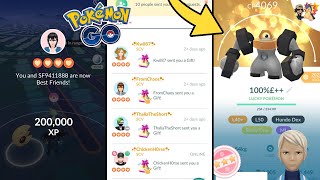 HOW TO ORGANIZE FRIENDS LIST in Pokémon GO 2024  How To Get Lucky Friends FASTER [upl. by Suriaj]