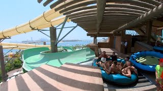 Atlantis Aquaventure Waterpark WATER SLIDES 🇦🇪 تصنيف رقم 1 في العالم [upl. by Eniawed679]