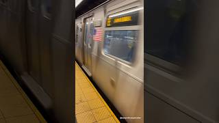 New York City Subway Queens Bound E Train Arriving 34th Street Penn Station IND Line [upl. by Bessie]