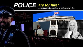 Police Are For Hire With Legislation And Promissory Notes To Prove It [upl. by Nylsaj]