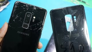 Samsung s9 plus back glass replacement first look [upl. by Malka390]