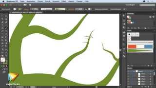 Illustrator CC 2015 – Grundlagen Tutorial Bildpinsel erstellen video2braincom [upl. by Euv]