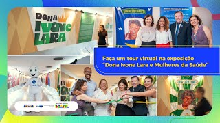 Tour virtual na exposição Dona Ivone Lara e Mulheres da Saúde [upl. by Nosaj416]