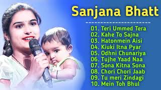 Sanjana bhatt songs  Sanjana bhatt All song  Sanjana bhat sa re ga ma pa [upl. by Corabella]