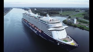 Mein Schiff 3 Drohne TUI Cruises [upl. by Aryamo]