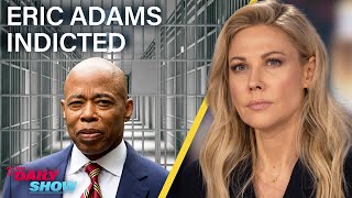 NY Mayor Eric Adams Indicted in Turkey Bribery amp Fraud Scheme  The Daily Show [upl. by Adnahsam707]