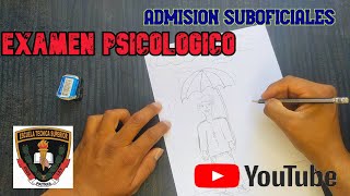 COMO REALIZÉ MI EXAMEN PSICOLOGICO  PNP l Test quotHombre bajo la lluviaquot [upl. by Akoyn]