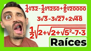 ✅ 👉¿Cómo RESTAR y SUMAR RAÍCES con MISMOS ÍNDICES y DIFERENTES RADICANDOS FÁCIL R1921 [upl. by Jacki]