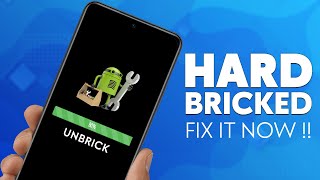 How to UNBRICK Hard BRICKED Mediatek Xiaomi or Other Android Phones [upl. by Mizuki]