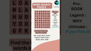 Ultimate Word Search Puzzle Challenge Can You Find All the Words [upl. by Tristram]