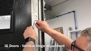 Vertical Hinge Adjustment [upl. by Rohpotsirhc]