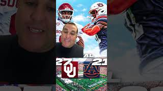 Auburn Chokes The Game Away Against Oklahoma fypシ゚viral auburn collegefootball fypシ゚ shorts [upl. by Blainey685]