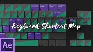 New KEYBOARD SHORTCUT MAP in Adobe After Effects [upl. by Aneis]