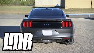 Mustang GT Magnaflow Competition Catback Exhaust Clip 20152017 50L [upl. by Asenaj]