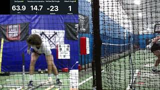 HS Group Hitting Session using Blast Motion 2024 11 16 [upl. by Anits]