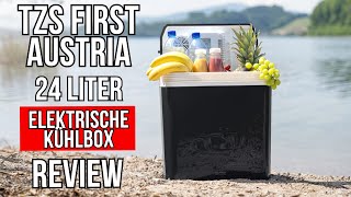 TZS First Austria 24L Kühlbox Review  Beste elektrische Kühlbox für jede Reise [upl. by Maude914]