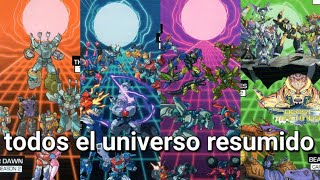 RESUMEN DE TRANSFORMERS G1 a BEAST WARS TODA LA HISTORIA COMPLETA [upl. by Vharat420]