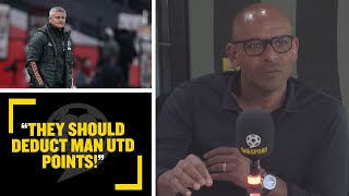 quotTHEY SHOULD DEDUCT MAN UTD POINTSquot Man City fan Trevor Sinclair thinks Man Utd should be punished [upl. by Annodam]