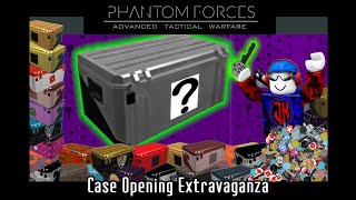 Phantom Forces  Opening 80 Cases and Playing With Subs [upl. by Wallach]