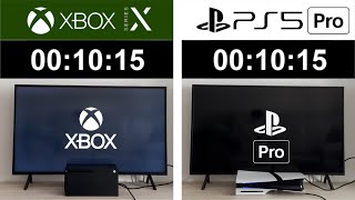 PS5 Pro vs XBOX Series X  Loading Times [upl. by Sandon353]