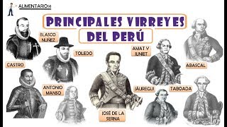 Virreinato Del Perú  Principales Virreyes Del Perú  Historia Del Perú  RESUMEN OBRAS [upl. by Ronel]