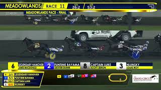 July 13 2024  Meadowlands Pace Final  Race 11 [upl. by Pompei]