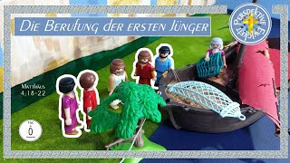 Die Berufung der ersten Jünger  NT 11  Nachgespielt mit Playmobil Figuren  Film für Kinder Bibel [upl. by Hselin]