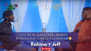 Ata akinishika mguu naskia tu ameni turn on 🥵😏  Rahma  Jeff Shooting Shots [upl. by Anialam]