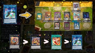 Springans Auroradon  Gameplay amp Decklist Yugioh Master Duel [upl. by Haerdna8]